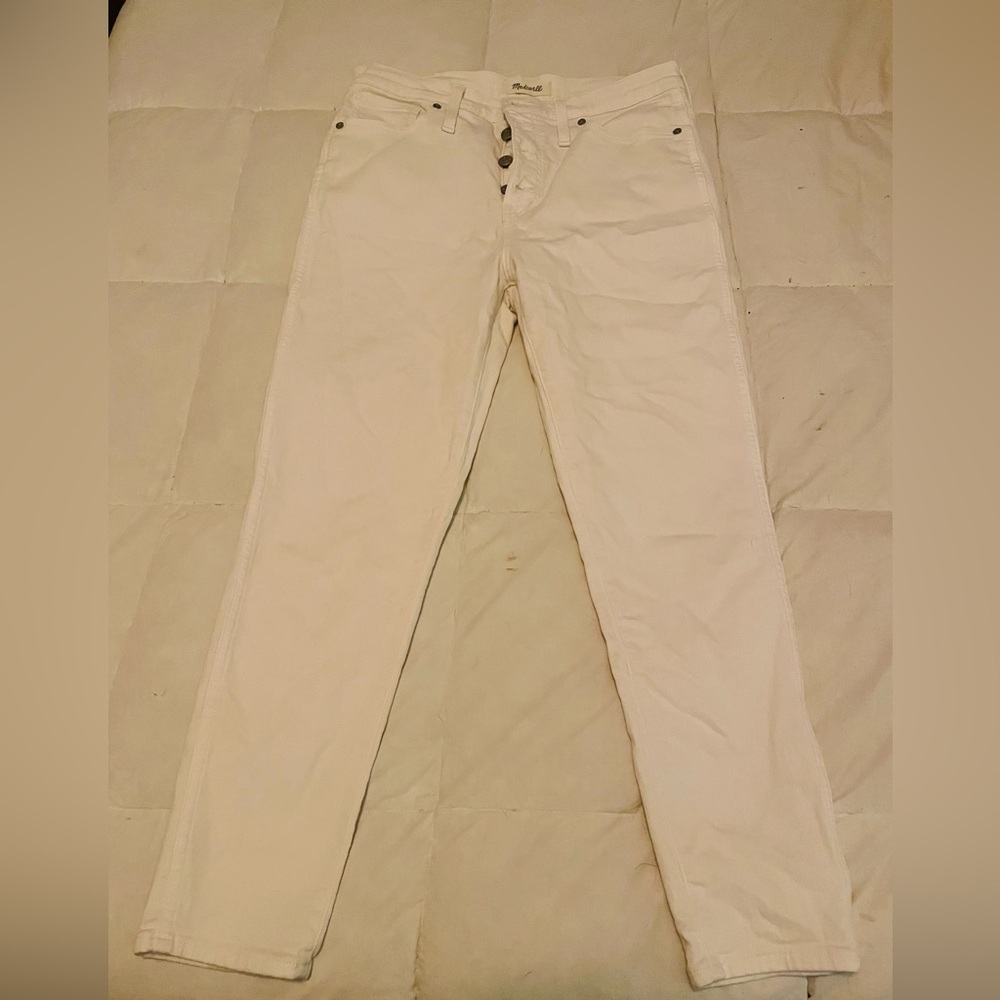 Madewell Woman’s Slim Fit jeans Pants - 10” high rise skinny crop